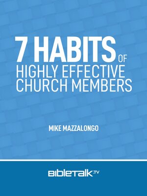 cover image of 7 Habits of Highly Effective Church Members